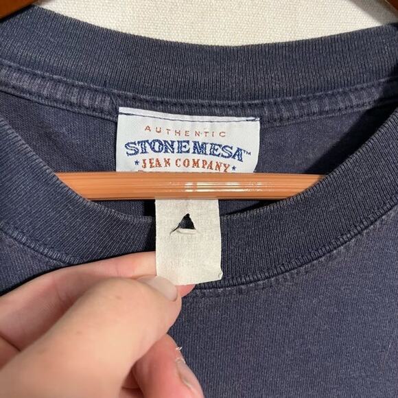 Stone Mesa Authentic Jean Co Noah's Ark Men's Graphic T-Shirt - Size XXL - Picture 4 of 8